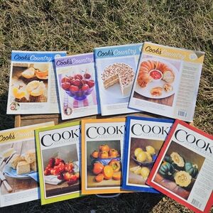 COOK'S COUNTRY COOK'S  ILLUSTRATED Magazine 9 Lot Recipes Christmas  Cooking